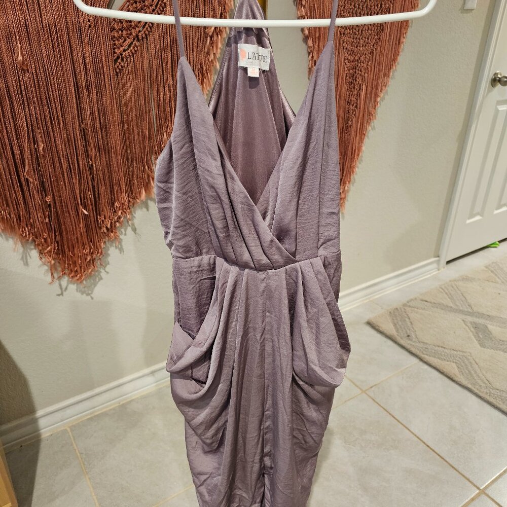 L'Atiste Purple Dress